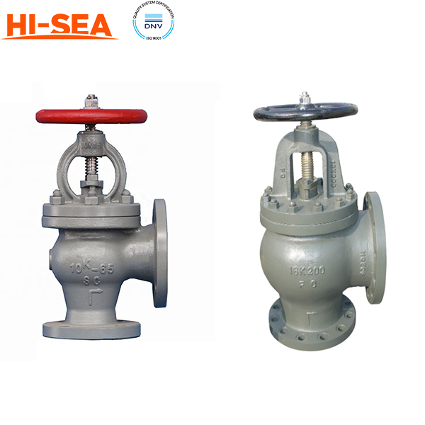 Marine Angle Type Globe Valve